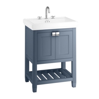 Burlington Riviera Vanity Unit, 65cm with Square Basin